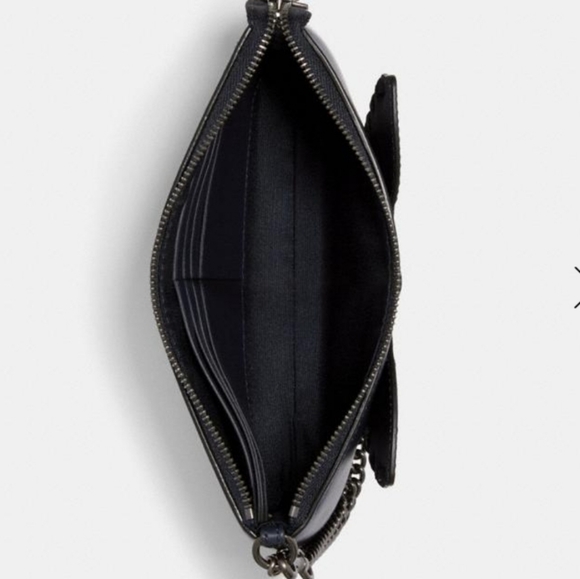 Coach "LE" Large Wristlet With Butterfly Applique - Picture 2 of 9